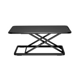 Alera ALEAEWR8B AdaptivErgo Single-Tier Sit-Stand Lifting Workstation, 26.4" x 18.5" x 1.8" to 15.9", Black
