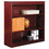 ALERA ALEBCS33636MY Square Corner Wood Veneer Bookcase, Three-Shelf, 35-5/8 X 11-3/4 X 36, Mahogany, Price/EA