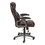 Alera ALEBN41B59 Alera Birns Series High-Back Task Chair, Supports Up to 250 lb, 18.11" to 22.05" Seat Height, Brown Seat/Back, Chrome Base, Price/EA