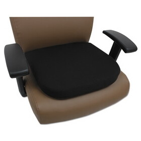 Alera ALECGC511 Cooling Gel Memory Foam Seat Cushion, 16.5 x 15.75 x 2.75, Black