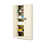 Alera ALECM6615PY Space Saver Storage Cabinet, Four Shelves, 30w X 15d X 66h, Putty, Price/EA
