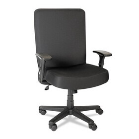 Alera ALECP110 Alera XL Series Big/Tall High-Back Task Chair, Supports Up to 500 lb, 17.5" to 21" Seat Height, Black