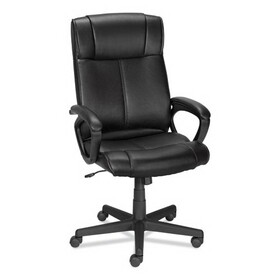 Alera ALEDB41B19 Alera Dalibor Series Manager Chair, Supports Up to 250 lb, 17.5" to 21.3" Seat  Height, Black Seat/Back, Black Base