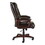 Alera ALEDN42B19 Alera Darnick Series Manager Chair, Supports Up to 275 lbs, 17.13" to 20.12" Seat Height, Brown Seat/Back, Brown Base, Price/EA