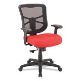 Alera ALEEL42BME30B Alera Elusion Series Mesh Mid-Back Swivel/Tilt Chair, Supports Up to 275 lb, 17.9