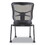 Alera ALEEL4915 Elusion Mesh Nesting Chairs, Black Seat/Black Back, Black Base, 2/Carton, Price/CT