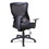 Alera ALEELT4214B Elusion II Series Mesh Mid-Back Swivel/Tilt Chair, Supports up to 275 lbs, Black Seat/Black Back, Black Base, Price/EA