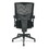 Alera ALEEP42ME10B Epoch Series Fabric Mesh Multifunction Chair, Supports up to 275 lbs, Black Seat/Black Back, Black Base, Price/EA