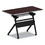 Alera ALEFT729630MY Wood Folding Table, 95 7/8w x 29 7/8d x 29 1/8h, Mahogany, Price/EA