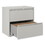Alera ALEHLF3029LG Lateral File, 2 Legal/Letter-Size File Drawers, Light Gray, 36" x 18.63" x 28", Price/EA