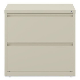 Alera ALEHLF3029PY Lateral File, 2 Legal/Letter-Size File Drawers, Putty, 30" x 18.63" x 28"