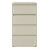 Alera ALEHLF3054PY Lateral File, 4 Legal/Letter-Size File Drawers, Putty, 30