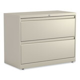 Alera ALEHLF3629PY Lateral File, 2 Legal/Letter-Size File Drawers, Putty, 36