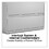 Alera ALEHLF3641LG Lateral File, 3 Legal/Letter/A4/A5-Size File Drawers, Light Gray, 36" x 18.63" x 40.25", Price/EA