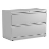 Alera ALEHLF4229LG Lateral File, 2 Legal/Letter-Size File Drawers, Light Gray, 42