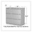 Alera ALEHLF4241LG Lateral File, 3 Legal/Letter/A4/A5-Size File Drawers, Light Gray, 42" x 18.63" x 40.25", Price/EA