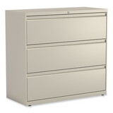 Alera ALEHLF4241PY Lateral File, 3 Legal/Letter/A4/A5-Size File Drawers, Putty, 42