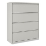 Alera ALEHLF4254LG Lateral File, 4 Legal/Letter-Size File Drawers, Light Gray, 42