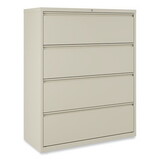 Alera ALEHLF4254PY Lateral File, 4 Legal/Letter-Size File Drawers, Putty, 42