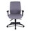 Alera HPT4241 Wrigley Series 24/7 High Performance Mid-Back Multifunction Task Chair, Up to 275 lbs, Gray Seat/Back, Black Base, Price/EA