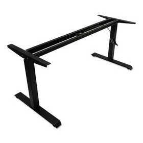 Alera ALEHTPN1B AdaptivErgo Sit-Stand Pneumatic Height-Adjustable Table Base, 59.06" x 28.35" x 26.18" to 39.57", Black