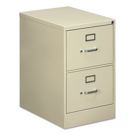 Alera ALEHVF1929PY Two-Drawer Economy Vertical File, 2 Legal-Size File Drawers, Putty, 18" x 25" x 28.38"