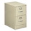 Alera ALEHVF1929PY Two-Drawer Economy Vertical File, 2 Legal-Size File Drawers, Putty, 18.25" x 25" x 29", Price/EA