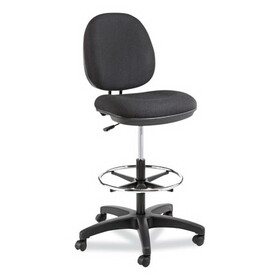 Alera ALEIN4611 Alera Interval Series Swivel Task Stool, Supports Up to 275 lb, 23.93" to 34.53" Seat Height, Black Fabric