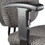 Alera ALEIN4641 Interval Series Swivel Task Stool, Tone-On-Tone Fabric, Graphite Gray, Price/EA