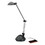 Alera ALELED912B Twin-Arm Task LED Lamp with USB Port, 11.88"w x 5.13"d x 18.5"h, Black, Price/EA
