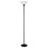 Alera ALELMPF72B Floor Lamp, 71" High, Translucent Plastic Shade, 11.25"w x 11.25"d x 71"h, Matte Black, Price/EA