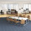 Alera ALELSHH60WA Open Office Desk Series Hutch, 59w x 15d x 36.38h, Modern Walnut, Price/EA