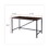 Alera ALELTD4824WA Industrial Series Table Desk, 47.25" x 23.63" x 29.5", Modern Walnut, Price/EA