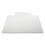 Alera CM12233ALEPL Moderate Use Studded Chair Mat for Low Pile Carpet, 45 x 53, Wide Lipped, Clear, Price/EA
