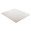 Alera CM1J442FALEPL Occasional Use Studded Chair Mat for Flat Pile Carpet, 46 x 60, Rectangular, Clear, Price/EA