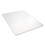Alera CM2E442FALEPL All Day Use Non-Studded Chair Mat for Hard Floors, 46 x 60, Rectangular, Clear, Price/EA