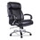 Alera ALEMS4419 Alera Maxxis Series Big/Tall Bonded Leather Chair, Supports 500 lb, 19.7" to 25" Seat Height, Black Seat/Back, Chrome Base, Price/EA