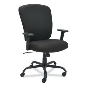 Alera ALEMT4510 Alera Mota Series Big and Tall Chair, Supports Up to 450 lb, 19.68" to 23.22" Seat Height, Black
