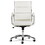 Alera ALENR4206 Neratoli Mid-Back Swivel/tilt Chair, White Faux Leather, Chrome Frame, Price/EA