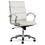 Alera ALENR4206 Neratoli Mid-Back Swivel/tilt Chair, White Faux Leather, Chrome Frame, Price/EA