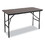 Alera ALEPT6030G Rectangular Plastic Folding Table, 60w x 30d x 29 1/4h, Gray, Price/EA