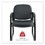Alera ALERL43C11 Reception Lounge Series Sled Base Guest Chair, Black Fabric, Price/EA