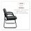 Alera ALERL43C16 Genaro Series Sled Base Guest Chair, Black Vinyl, Price/EA