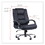 ALERA ALERV44LS10C Ravino Big & Tall Series High-Back Swivel/tilt Leather Chair, Black, Price/EA
