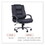 ALERA ALERV44LS10C Ravino Big & Tall Series High-Back Swivel/tilt Leather Chair, Black, Price/EA