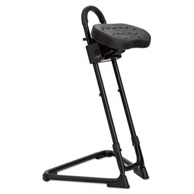 Alera ALESS600 Alera SS Series Sit/Stand Adjustable Stool, Supports Up to 300 lb, Black