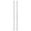Alera ALESW59PO36SR Stackable Posts For Wire Shelving, 36" High, Silver, 4/pack, Price/PK