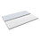 Alera ALETT7224WG Reversible Laminate Table Top, Rectangular, 71 1/2w x 23 5/8d, White/Gray, Price/EA