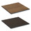 Alera ALETTSQ36EW Reversible Laminate Table Top, Square, 35.38w x 35.38d, Espresso/Walnut, Price/EA