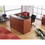 Alera ALEVA327236MC Valencia Series Reception Desk W/counter, 71w X 35 1/2d X 42 1/2h, Medium Cherry, Price/EA
